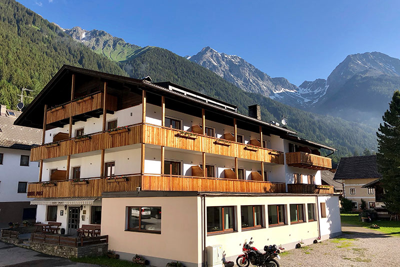 Pohled na hotel